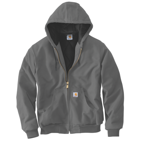 Carhartt Iconic J140 Firm Duck Active Jac Gravel Grey