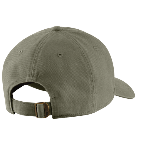 Carhartt Women's Canvas Embroidered Graphic Cap Dusty Olive Green