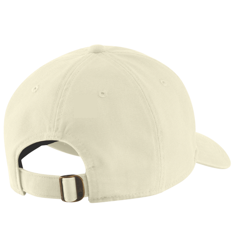 Carhartt Women's Canvas Embroidered Graphic Cap Undyed Ecru Beige