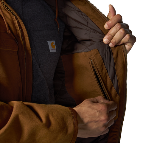 Carhartt Washed Duck Bartlett Active Jac Red Duck