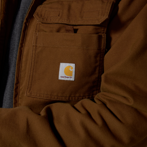 Carhartt Washed Duck Bartlett Active Jac Red Duck