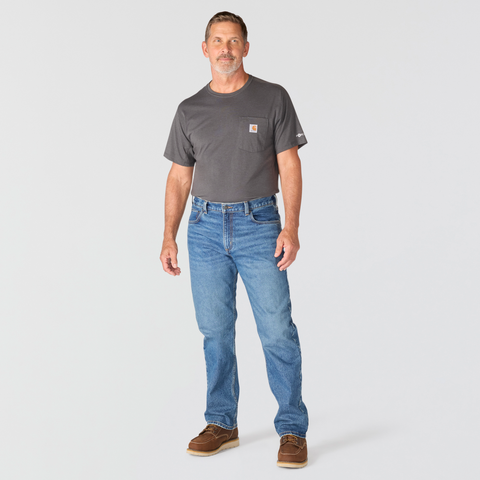 Carhartt Loose Straight Rugged Flex™ Jeans Ferrous