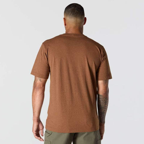 Carhartt Relaxed Fit Lightweight Short-Sleeve Script Graphic T-Shirt Brown