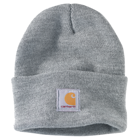 Carhartt Knit Cuffed Beanie Heather Grey