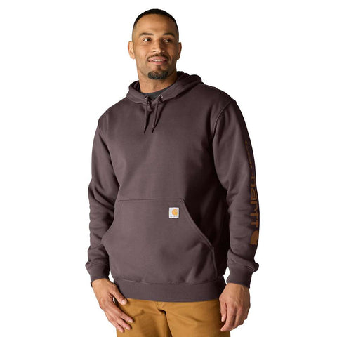 Carhartt Loose Fit Midweight Logo Sleeve Graphic Sweatshirt Dark Sepia