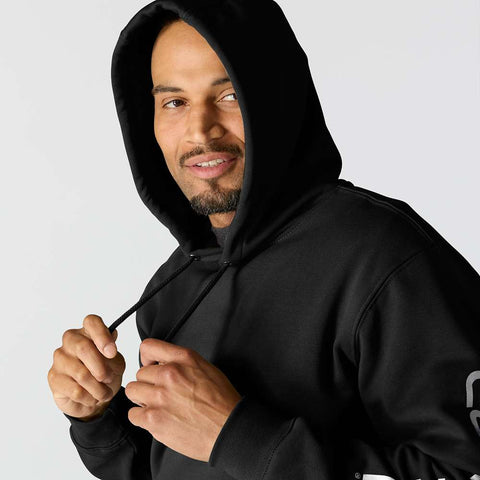 Carhartt Loose Fit Midweight Logo Sleeve Graphic Sweatshirt Black