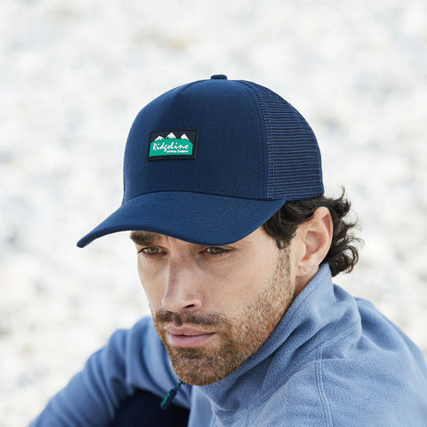 Ridgeline Unisex Monsoon Trucker Cap Navy