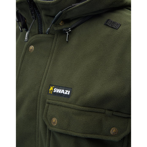 Swazi Unisex Windriver Winter Jacket Olive Green