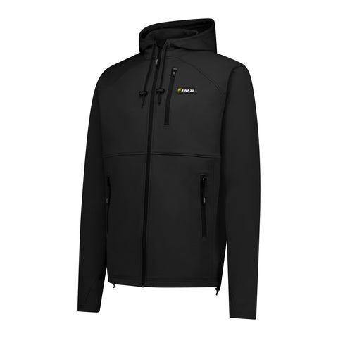 Swazi Unisex Stalker Hooded Jacket Black