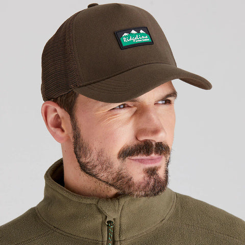 Ridgeline Unisex Monsoon Trucker Cap Bark