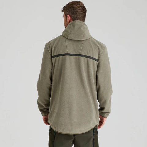Ridgeline Kodiak Fleece Smock Hoodie Smokey Olive