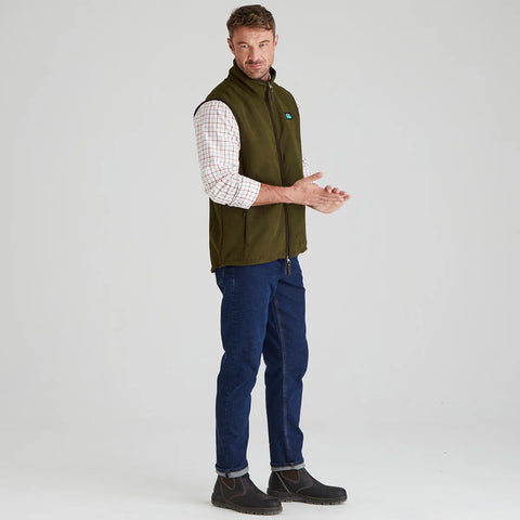 Ridgeline Men's Monarch Gilet Moody Teak