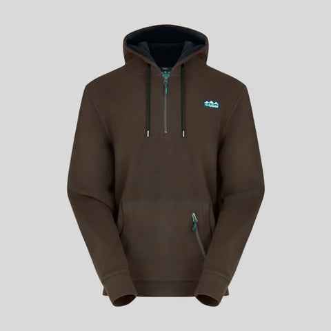 Ridgeline Men's Ballistic Fleece Hoodie Bark