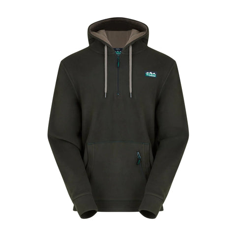 Ridgeline Men's Ballistic Fleece Hoodie Deep Forest