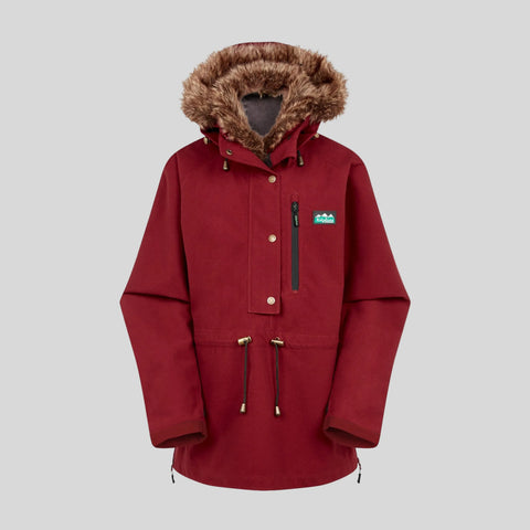 Ridgeline Women's Monsoon II Arctic Smock Rhubarb