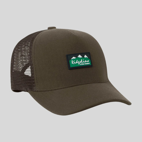 Ridgeline Unisex Monsoon Trucker Cap Bark