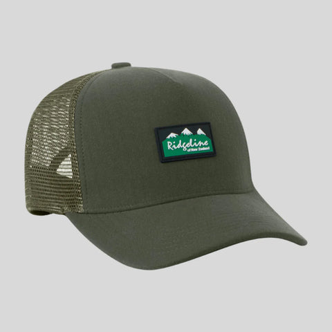 Ridgeline Unisex Monsoon Trucker Cap Deep Forest