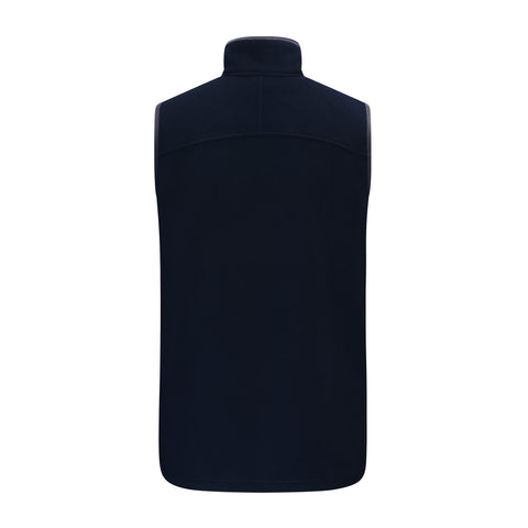 Swazi Unisex Sherpa Vest Midnight Navy