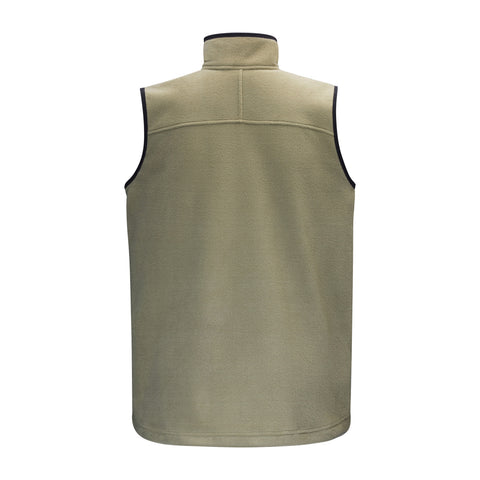 Swazi Unisex Sherpa Vest Tussock Beige