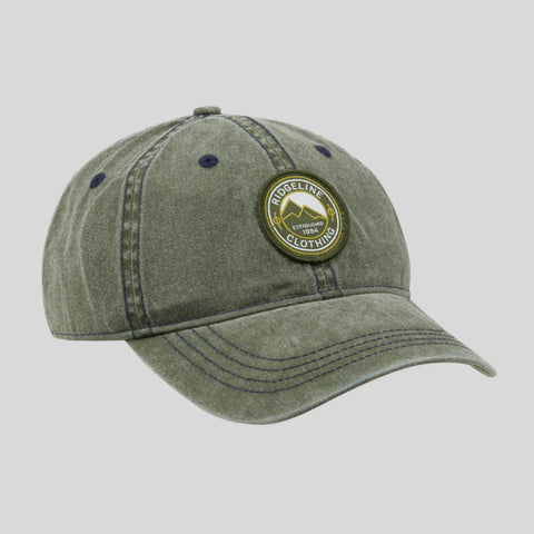 Ridgeline Unisex Original Truckie Cap Olive Wash