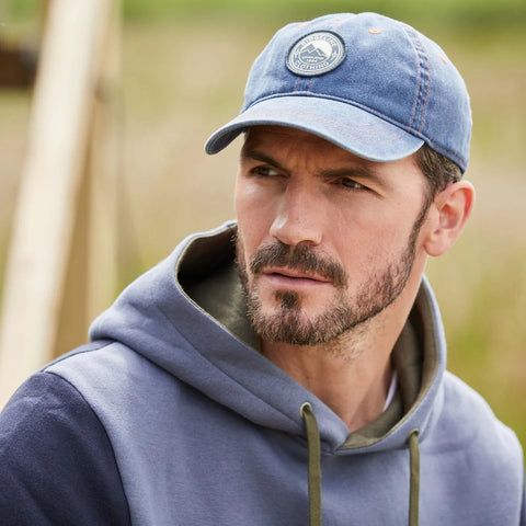 Ridgeline Unisex Original Truckie Cap Denim Wash