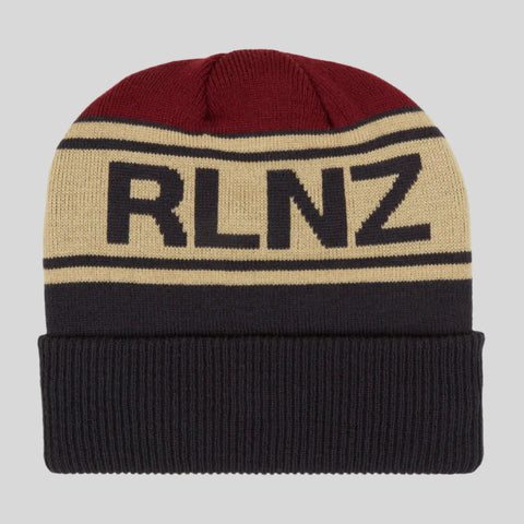 Ridgeline Unisex RLNZ Knitted Beanie Navy Multi