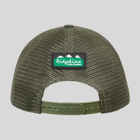 Ridgeline Unisex RLNZ Trucker Cap Olive