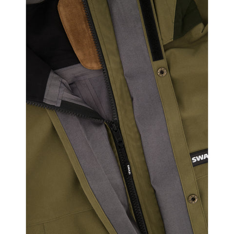 Swazi Unisex Wapiti XP Hunting Jacket Tussock Green