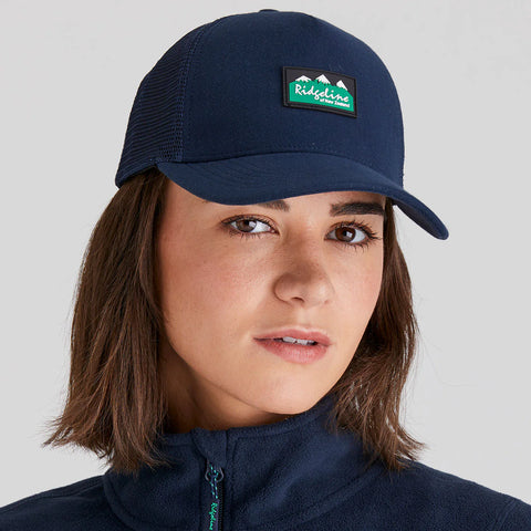 Ridgeline Unisex Monsoon Trucker Cap Navy