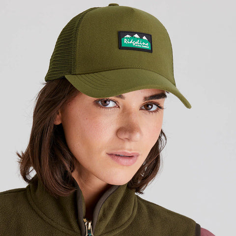 Ridgeline Unisex Monsoon Trucker Cap Teak