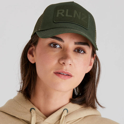 Ridgeline Unisex RLNZ Trucker Cap Olive