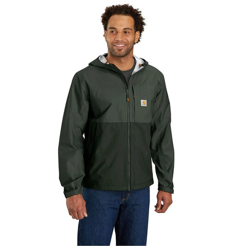 Carhartt Monterey Rain Defender™ Waterproof Jacket Forestry Green
