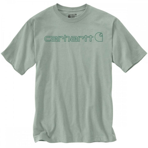 Carhartt Relaxed Fit Heavyweight Short-Sleeve Logo Graphic T-Shirt Seabrook