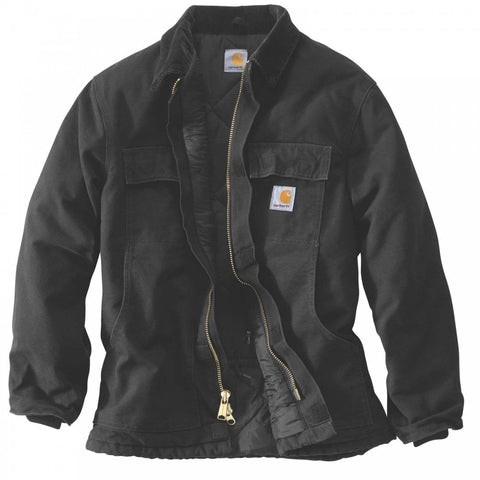 Carhartt Firm Duck Traditional Coat Black