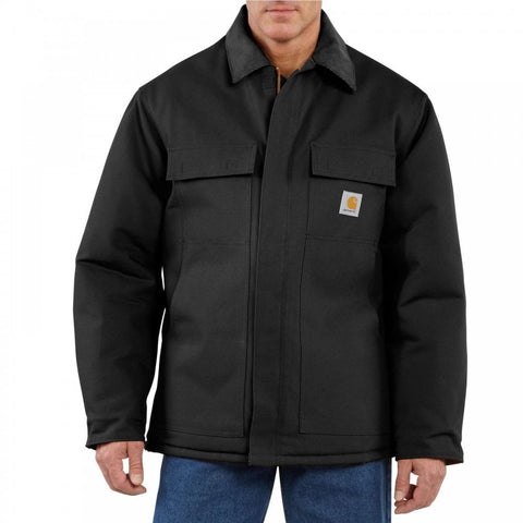 Carhartt Firm Duck Traditional Coat Black