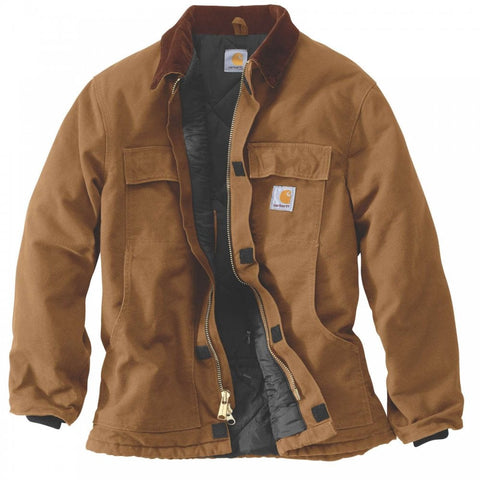 Carhartt Firm Duck Traditional Coat Brown