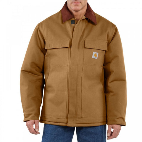 Carhartt Firm Duck Traditional Coat Brown