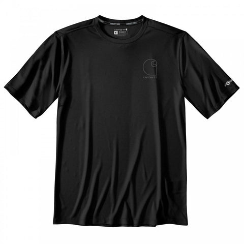 Carhartt Force Sun Defender™ Lightweight Short-Sleeve Logo Graphic T-Shirt Black
