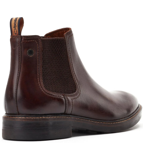 Base London Portland Washed Brown Chelsea Boot