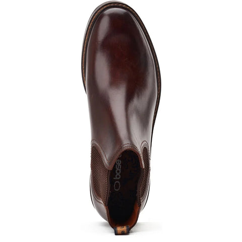 Base London Portland Washed Brown Chelsea Boot