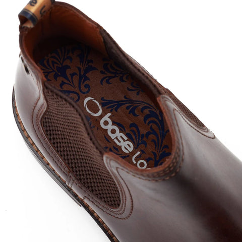 Base London Portland Washed Brown Chelsea Boot